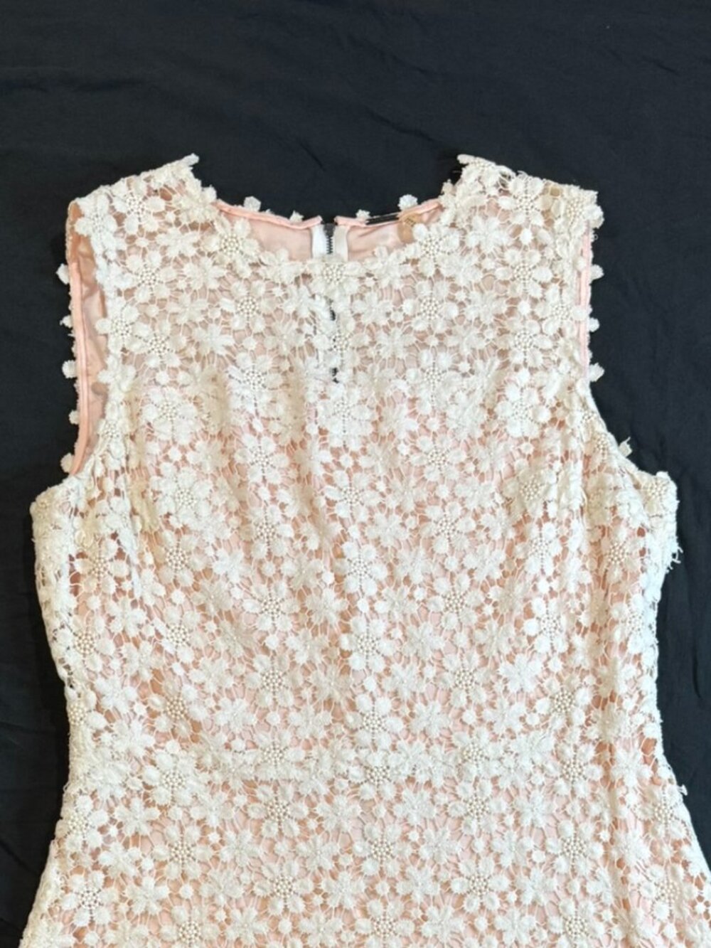 Elie Tahari sleeveless dress soft blush pink Size 14 - Picture 3 of 11